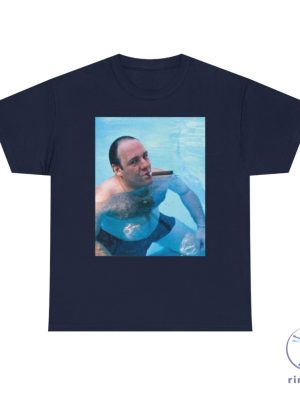 Tony Soprano T Shirt James Gandolfini Shirt Tv Show Shirt The Sopranos Duck Shirt riracha 4