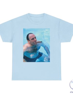 Tony Soprano T Shirt James Gandolfini Shirt Tv Show Shirt The Sopranos Duck Shirt riracha 5