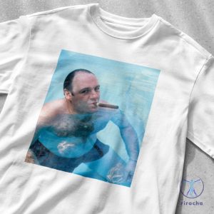 Tony Soprano T Shirt James Gandolfini Shirt Tv Show Shirt The Sopranos Duck Shirt riracha 6