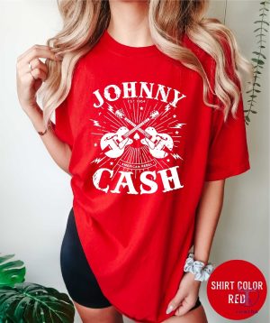 Johnny Cash Gift Johnny Cash T Shirt Country Music Shirt Johnny Cash T Shirt riracha 3