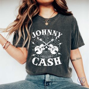 Johnny Cash Gift Johnny Cash T Shirt Country Music Shirt Johnny Cash T Shirt riracha 5