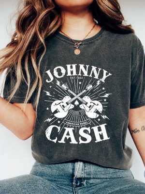 Johnny Cash Gift Johnny Cash T Shirt Country Music Shirt Johnny Cash T Shirt riracha 5