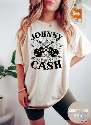 Johnny Cash Gift Johnny Cash T Shirt Country Music Shirt Johnny Cash T Shirt riracha 7