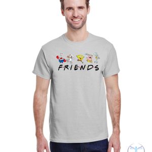 Friends Spongebob Shirt Spongebob T Shirt Spongebob Tshirt riracha 2