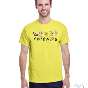 Friends Spongebob Shirt Spongebob T Shirt Spongebob Tshirt riracha 3