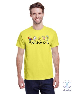 Friends Spongebob Shirt Spongebob T Shirt Spongebob Tshirt riracha 3