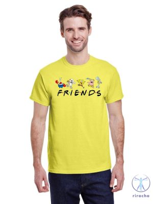 Friends Spongebob Shirt Spongebob T Shirt Spongebob Tshirt riracha 3