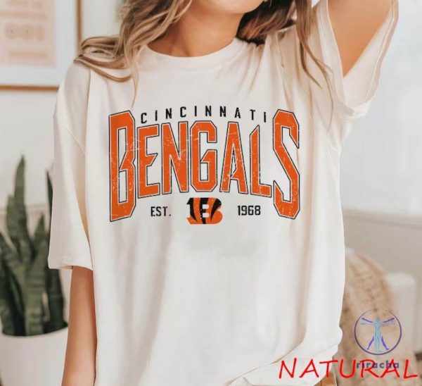 Vintage Cincinnati Bengals Shirt Bengals Sweatshirt Orange Bengals Shirt Orange Bengals Jersey riracha 1