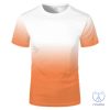 Orange Ombre Poly Shirt Halloween riracha 1