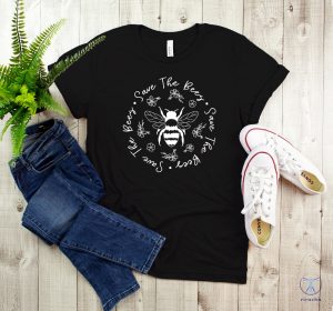 Save The Bees Shirt Conserve Endangered Bees Shirt Animal Lovers Shirt Save The Bees Shirt riracha 2