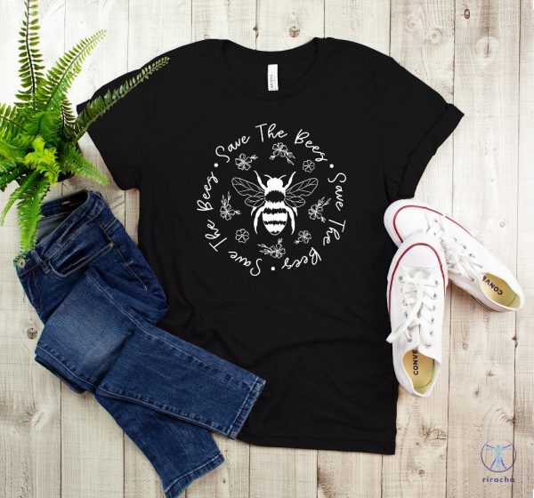 Save The Bees Shirt Conserve Endangered Bees Shirt Animal Lovers Shirt Save The Bees Shirt riracha 2