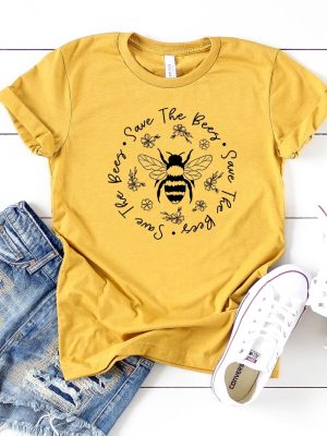 Save The Bees Shirt Conserve Endangered Bees Shirt Animal Lovers Shirt Save The Bees Shirt riracha 5