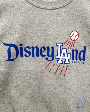 Disneyland Dodgers Crewneck Disneyland Dodgers Sweatshirt Disneyland Dodgers Shirt riracha 2