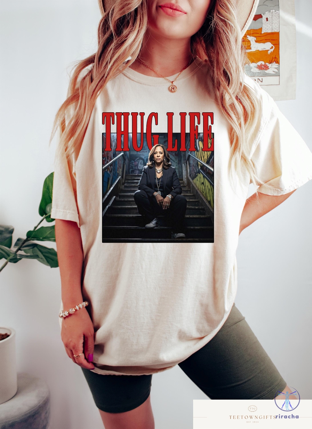 Kamala Harris Thug Life Shirt Kamala Harris For President Shirt Kamala Harris Shirt