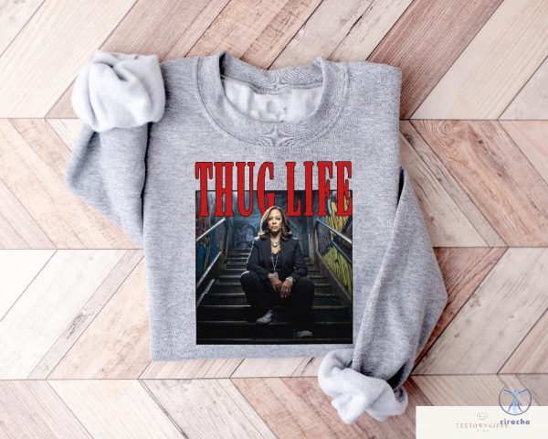 Kamala Harris Thug Life Shirt Kamala Harris For President Shirt Kamala Harris Shirt riracha 3