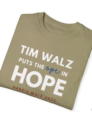 Ope In Hope Tim Walz Midwest Democrats 2024 Election Madam President Kamala Harris Shirt riracha 5