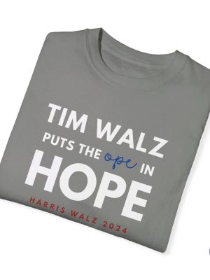 Ope In Hope Tim Walz Midwest Democrats 2024 Election Madam President Kamala Harris Shirt riracha 7