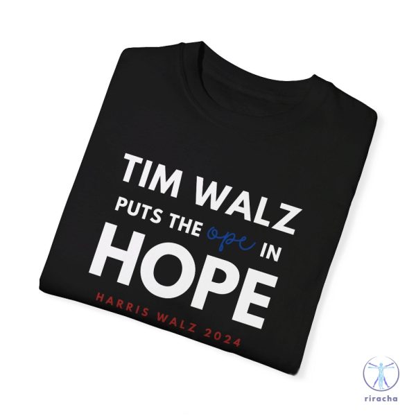 Ope In Hope Tim Walz Midwest Democrats 2024 Election Madam President Kamala Harris Shirt riracha 8