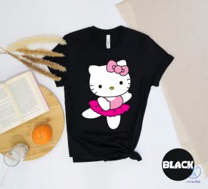 Hello Kitty Ballerina Shirt Hello Kitty Gifts Shirt Top Selling Tshirt Hello Kitty Clothes riracha 2