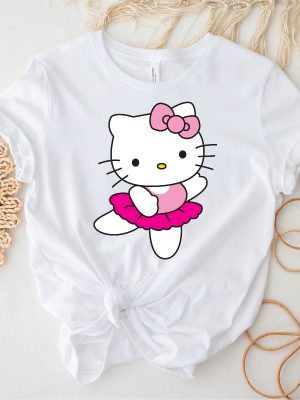 Hello Kitty Ballerina Shirt Hello Kitty Gifts Shirt Top Selling Tshirt Hello Kitty Clothes riracha 3