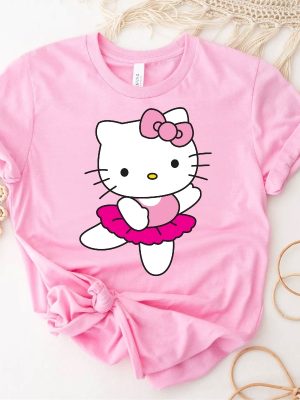 Hello Kitty Ballerina Shirt Hello Kitty Gifts Shirt Top Selling Tshirt Hello Kitty Clothes riracha 7