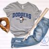 Blue Dodger Kitty T Shirt Hello Kitty Dodgers Shirt riracha 1