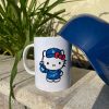 Hello Kitty La Dodgers Inspired Ceramic Coffee Mug Hello Kitty Coffee Mug Hello Kitty Dodgers Shirt riracha 1