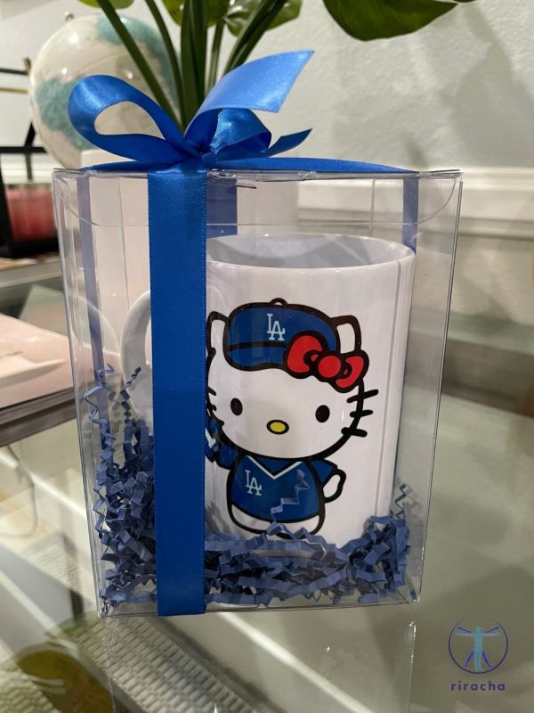 Hello Kitty La Dodgers Inspired Ceramic Coffee Mug Hello Kitty Coffee Mug Hello Kitty Dodgers Shirt riracha 2