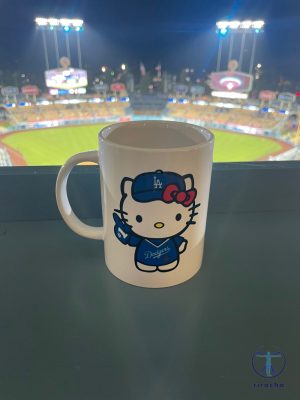 Hello Kitty La Dodgers Inspired Ceramic Coffee Mug Hello Kitty Coffee Mug Hello Kitty Dodgers Shirt riracha 5