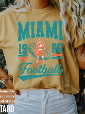 Vintage Miami Football Shirt Miami Football Sweatshirt Miami Marlins Shirt riracha 2