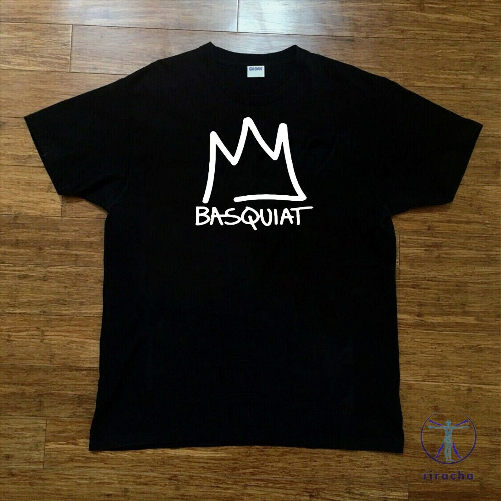 Jean Michel Basquiat Crown Abstract T Shirt Jean Michel Basquiat Crown Abstract Shirt Basquiat T Shirt