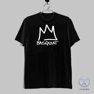 Jean Michel Basquiat Crown Abstract T Shirt Jean Michel Basquiat Crown Abstract Shirt Basquiat T Shirt riracha 3