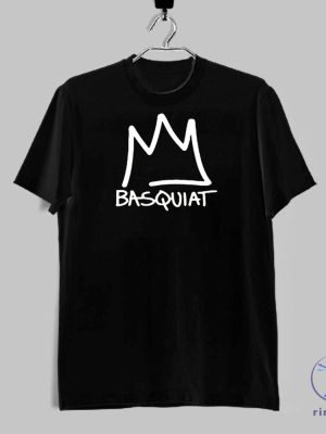 Jean Michel Basquiat Crown Abstract T Shirt Jean Michel Basquiat Crown Abstract Shirt Basquiat T Shirt riracha 3