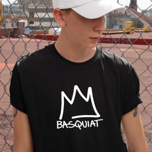 Jean Michel Basquiat Crown Abstract T Shirt Jean Michel Basquiat Crown Abstract Shirt Basquiat T Shirt riracha 5