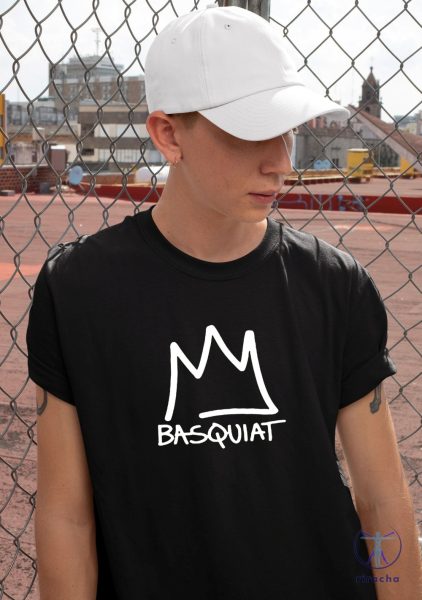 Jean Michel Basquiat Crown Abstract T Shirt Jean Michel Basquiat Crown Abstract Shirt Basquiat T Shirt riracha 5