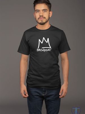 Jean Michel Basquiat Crown Abstract T Shirt Jean Michel Basquiat Crown Abstract Shirt Basquiat T Shirt riracha 6