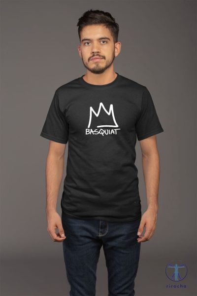 Jean Michel Basquiat Crown Abstract T Shirt Jean Michel Basquiat Crown Abstract Shirt Basquiat T Shirt riracha 6