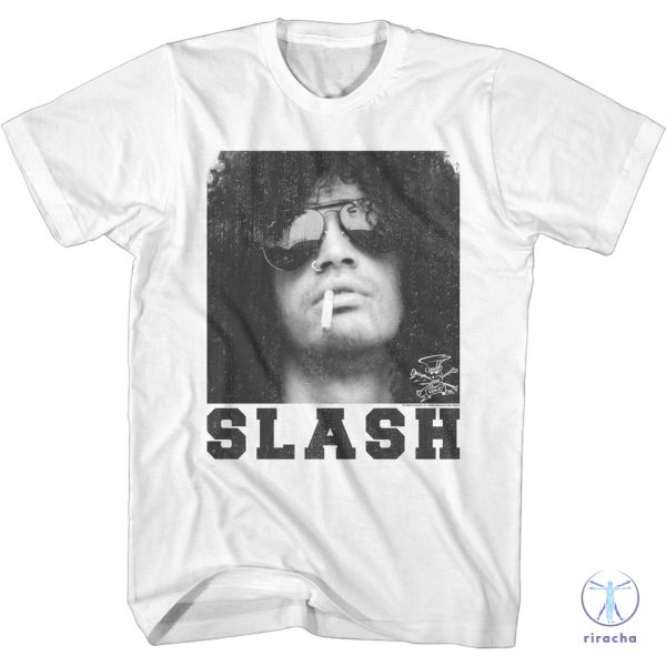 Slash Guns N Roses Smoking Slash Shirt Guns N Roses T Shirt riracha 1