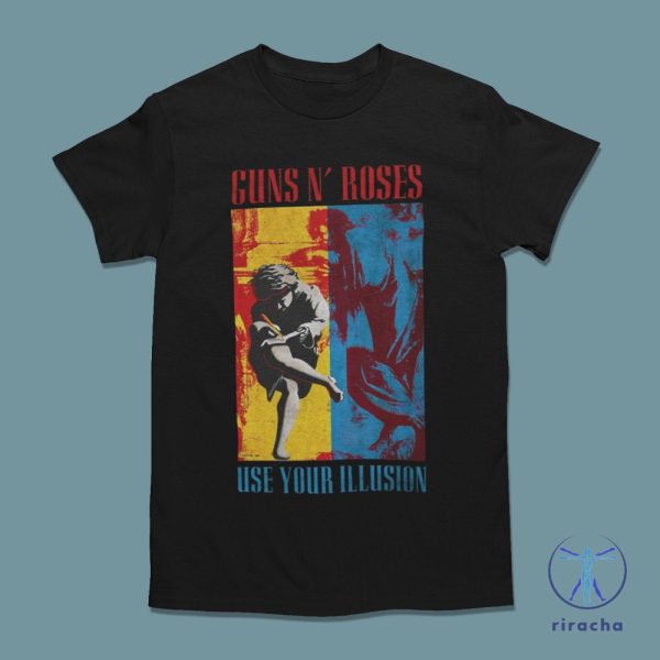 Vintage Graphic Guns N Roses Rock Shirt Guns N Roses T Shirt riracha 2