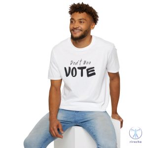 Dont Boo Vote Unisex Softstyle Tshirt Dont Boo Vote Shirt riracha 4