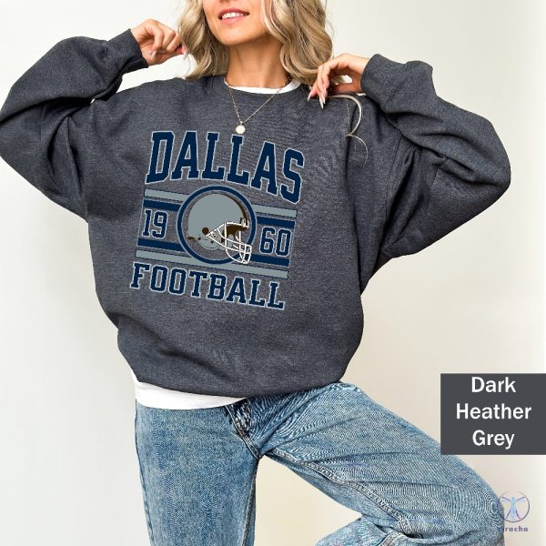 Vintage Dallas Football Sweatshirt Tshirt And Hoodie Trendy Dallas Football Fan Gift Dallas Cowboys Jersey riracha 3