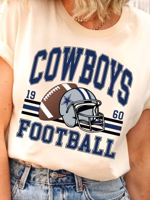 Vintage Cowboys Football Sweatshirt Shirt Retro Style 90S Vintage Unisex Crewneck Dallas Cowboys Jersey riracha 6