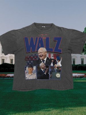 Tim Walz Shirt Tim Walz Vintage Shirt Tim Walz Retro 90S Tshirt Tim Walz Flannel Shirt riracha 3 1