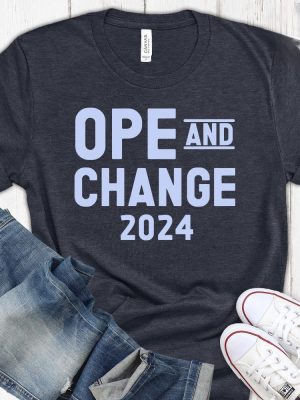 Ope And Change 2024 Harris Walz 2024 Big Dad Energy Midwest Vibes Tim Walz Flannel Shirt riracha 2