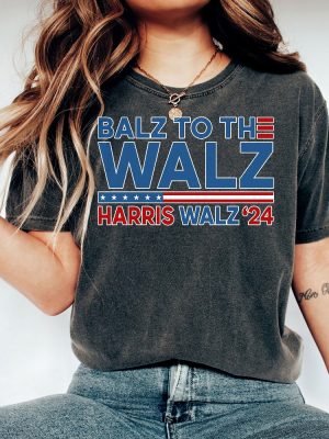 Balz To The Walz Harris Walz Shirt Kamala Harris Tim Walz President 2024 Shirt Tim Walz Flannel Shirt riracha 2