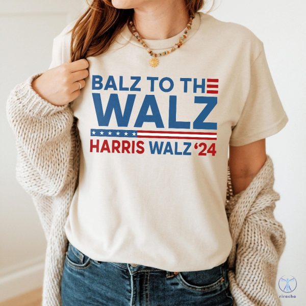 Balz To The Walz Harris Walz Shirt Kamala Harris Tim Walz President 2024 Shirt Tim Walz Flannel Shirt riracha 3