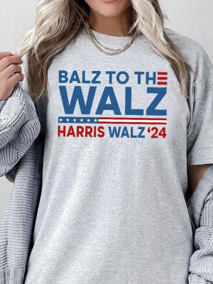 Balz To The Walz Harris Walz Shirt Kamala Harris Tim Walz President 2024 Shirt Tim Walz Flannel Shirt riracha 5