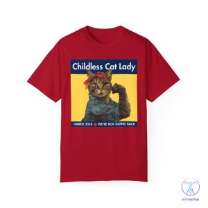 Childless Cat Lady Shirt Harris 2024 T Shirt Kamala Harris Tshirt Childless Cat Lady Shirt riracha 11