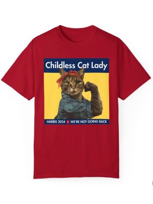 Childless Cat Lady Shirt Harris 2024 T Shirt Kamala Harris Tshirt Childless Cat Lady Shirt riracha 11