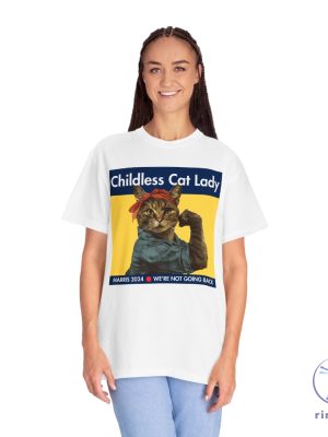 Childless Cat Lady Shirt Harris 2024 T Shirt Kamala Harris Tshirt Childless Cat Lady Shirt riracha 2